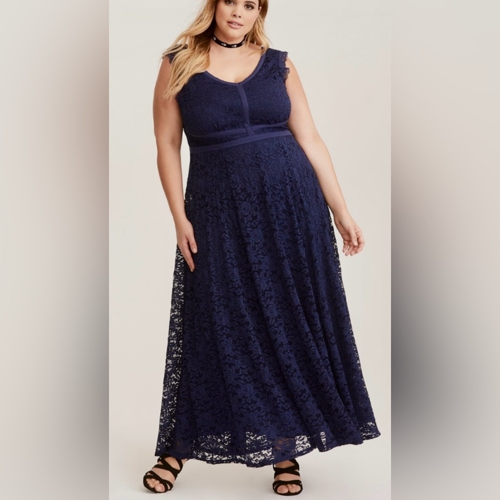 Torrid special occasion maxi dress size 0